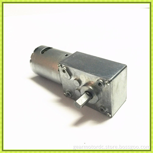 ROHS and CE Certification high quality Right angle dc 12v worm gear motor